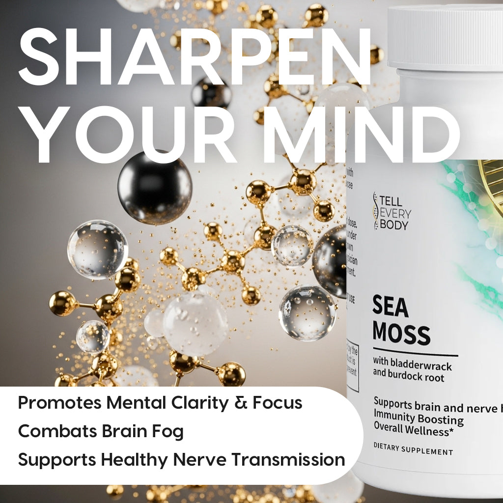 Sea Moss With Bladderwrack And Burdock Root