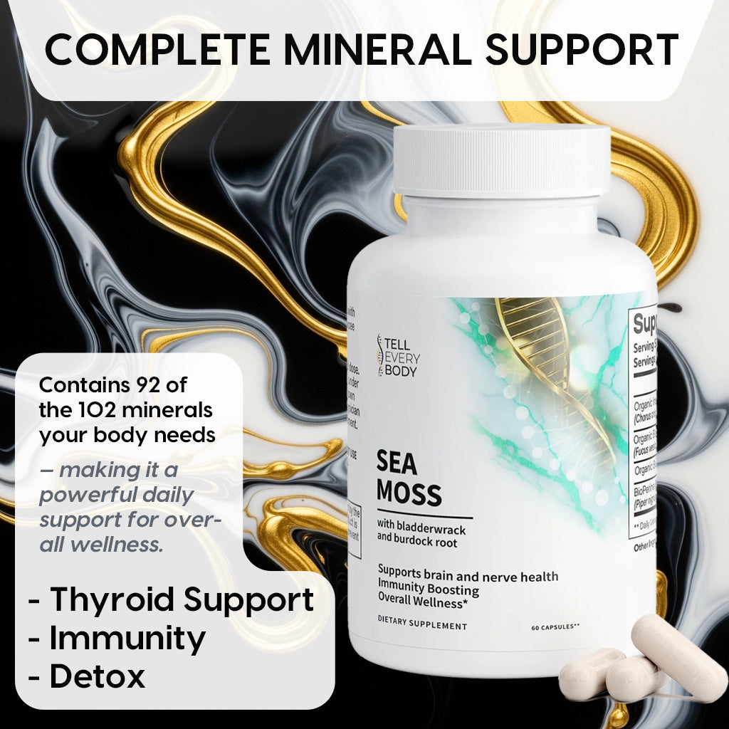 Sea Moss With Bladderwrack And Burdock Root