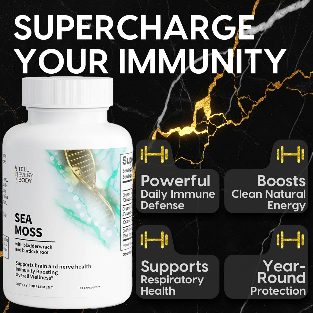 Sea Moss With Bladderwrack And Burdock Root