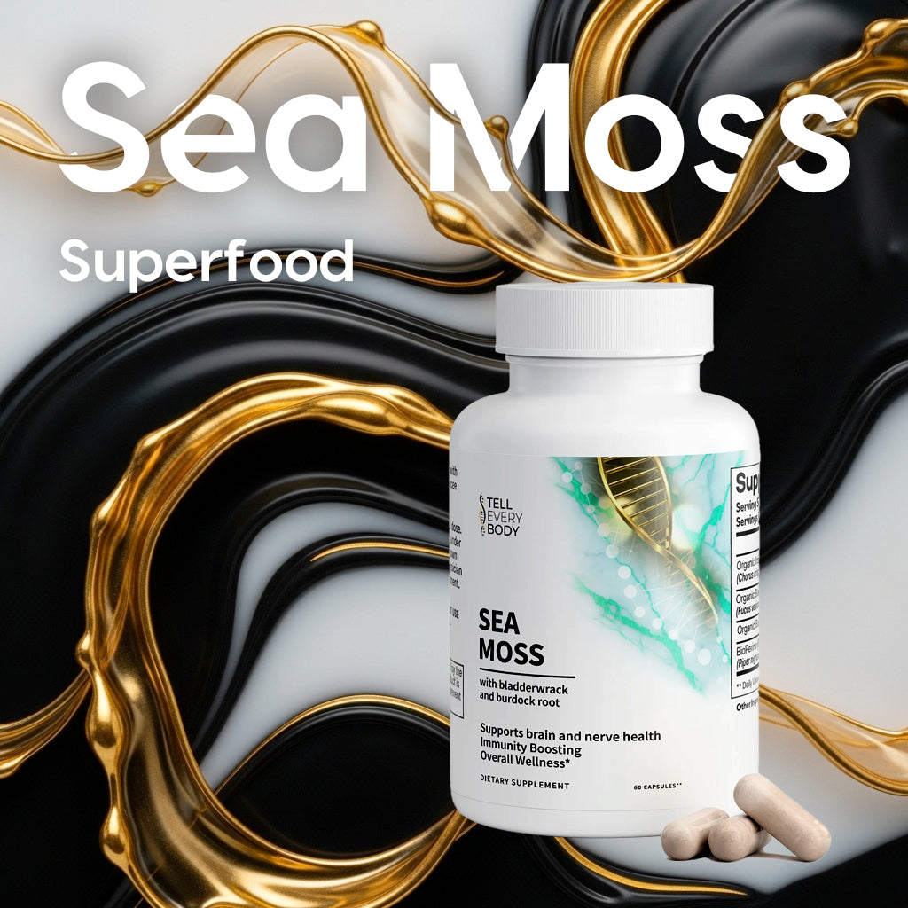 Sea Moss With Bladderwrack And Burdock Root