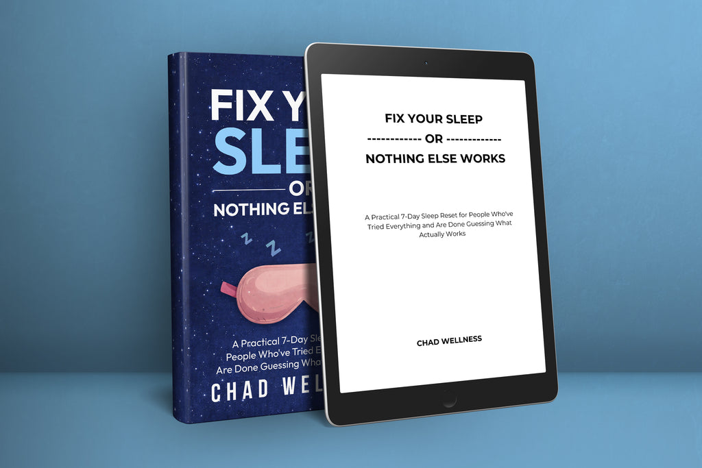 Chad Wellness: Fix Your Sleep Or Nothing Else Works